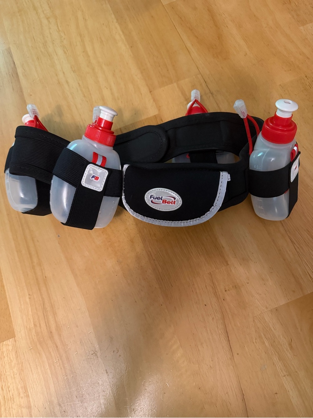 Fuel Belt Black Hydration Running Belt Size medium